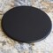 Dacasso Black Bonded Leather Coaster AG-1471 - alternate 3